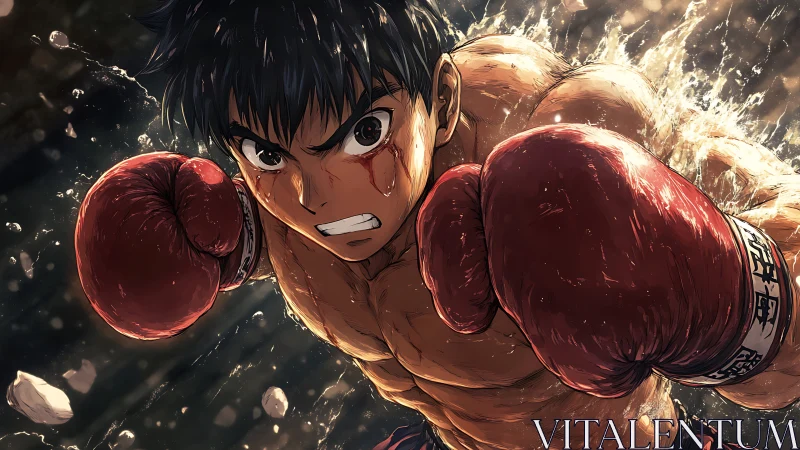 Boxer Commands Ring. Explosive Combat Energy Captured.