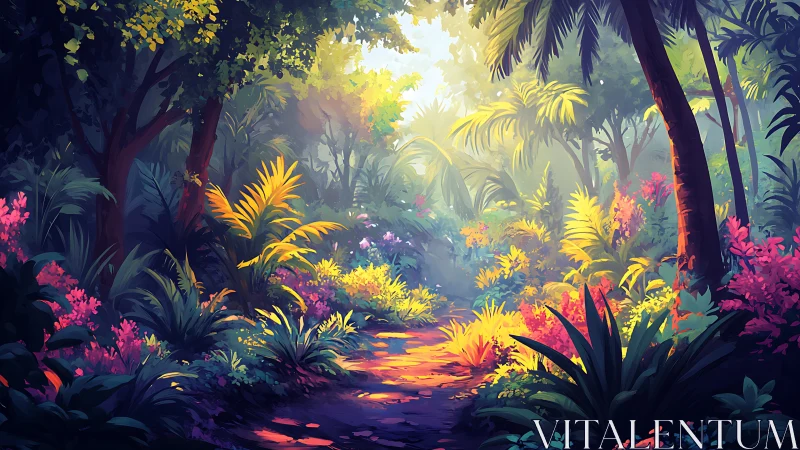 Neon Jungle's Golden Sanctuary.