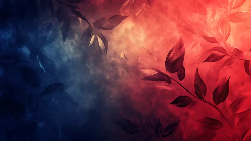 Chromatic foliage gradient with bilateral thermal contrast.