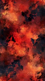 Incandescent Fractured Overlay: Multi-Layered Fire Texture Composition