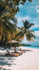 Paradise Lounge: Where Palm Trees Waltz with Turquoise Dreams