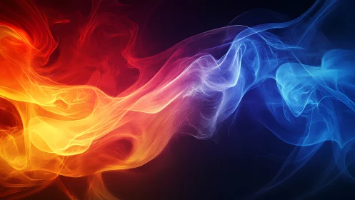 Dance of Light and Color in Motion.