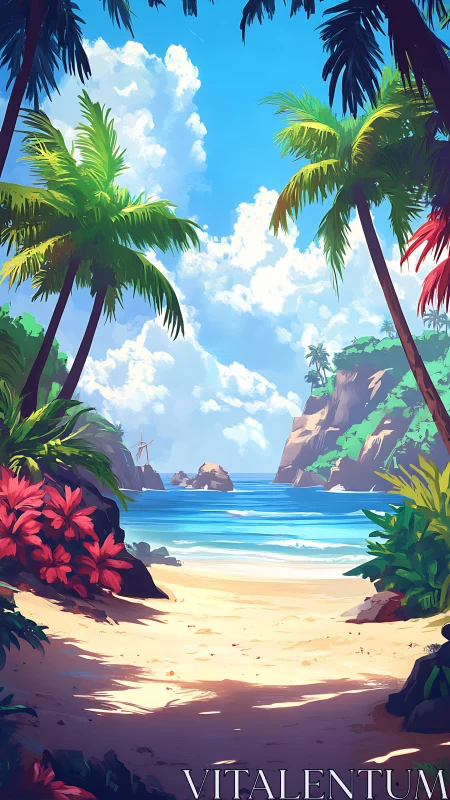 Tropical Paradise Cove Awaits.