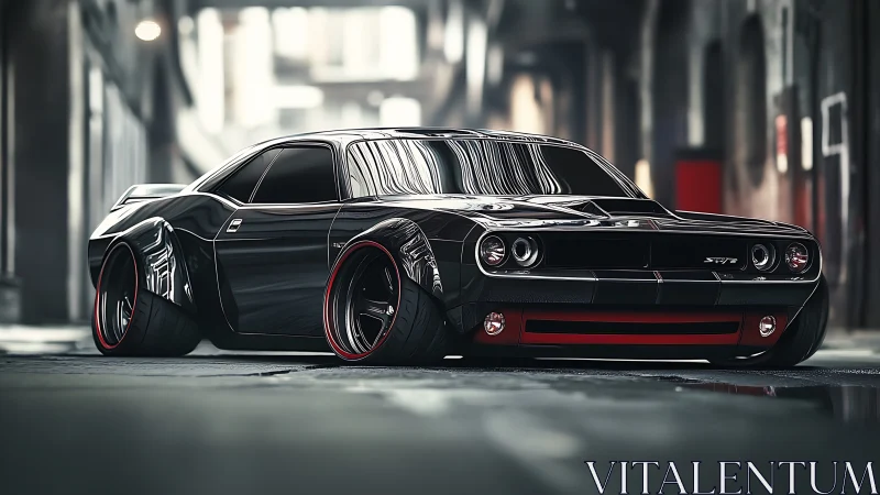 Midnight muscle prowls the alleyways in gleaming stealth