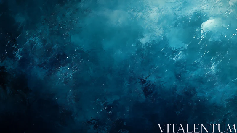 Deep blue abstract texture suggesting turbulent water.