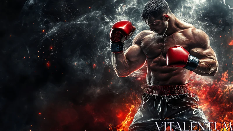 Inferno Champion: Muscle Forged in Flame.