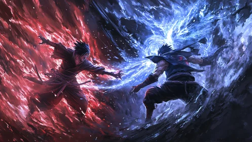 Rivals of fire and frost meet in a storm of raw power.