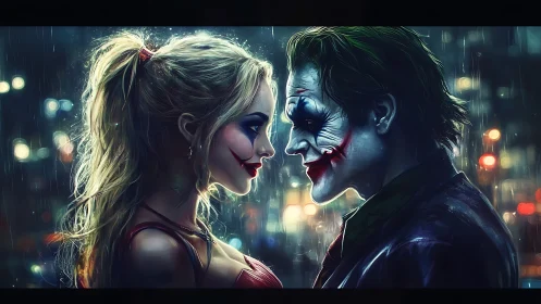 Neon Carnival Mirrors: Where Madness Meets Mascara.