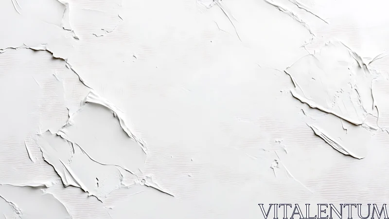 Textured white plaster surface evokes minimal abstract calm.
