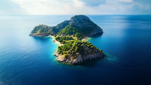 Emerald Islands Floating in Turquoise Paradise.