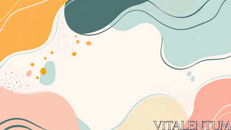 Soft pastel waves drifting through a calm, playful day.