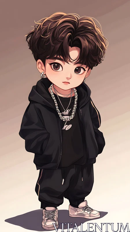 Street-Ready Maverick: Anime Youth in Urban Edge Aesthetic