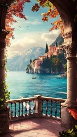 Clifftop terraces glow above turquoise dreams of an Italian sea