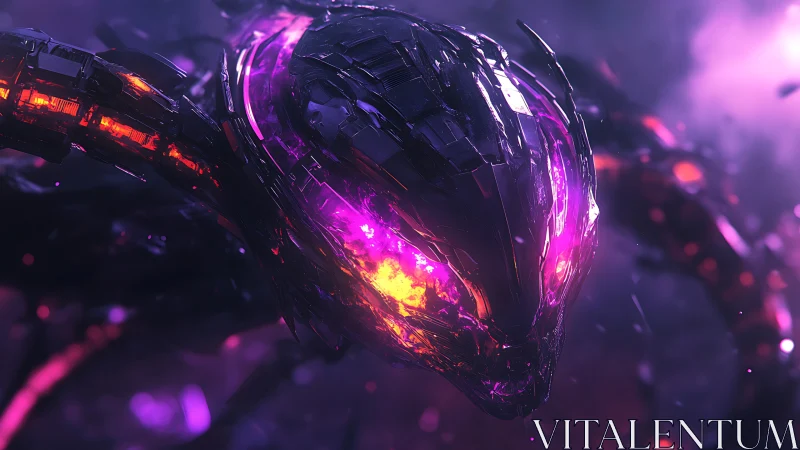 Nebula serpent engine burns with molten violet fury.