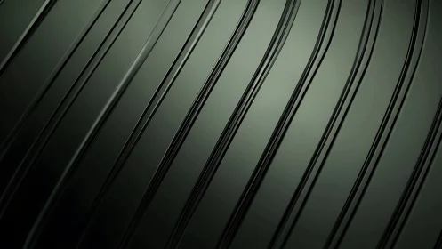 Parametric dark surface with curved linear extrusion bands.