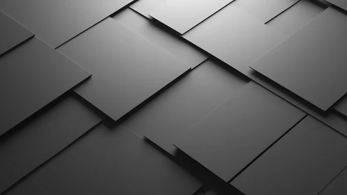 Calm layered panels in soft gray minimalist harmony.