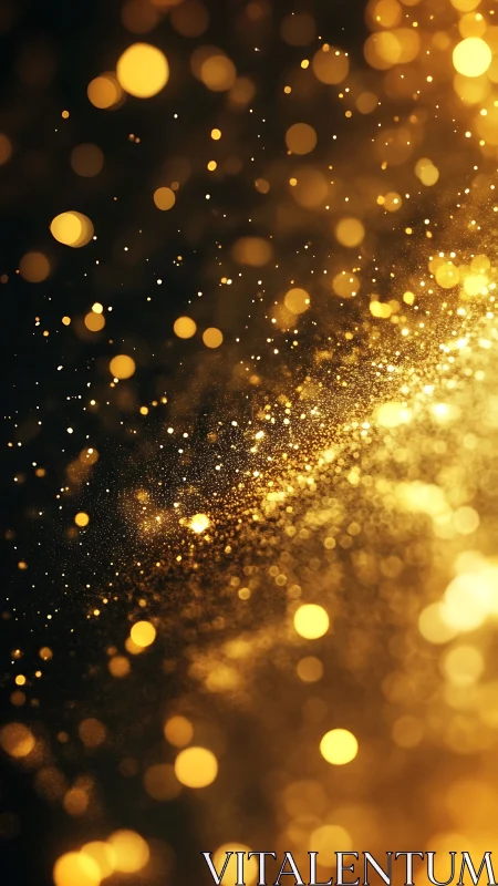 Gold dust galaxy spirals through a velvety night hush.