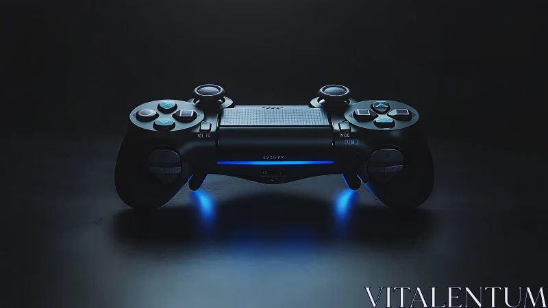 Dualshock 4 Wireless Controller with Blue LED Accent Lighting