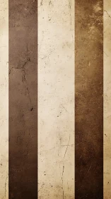 Weathered mocha stripes with softly worn texture charm.