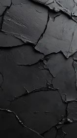 Midnight shale fractures weaving a silent shadow map.