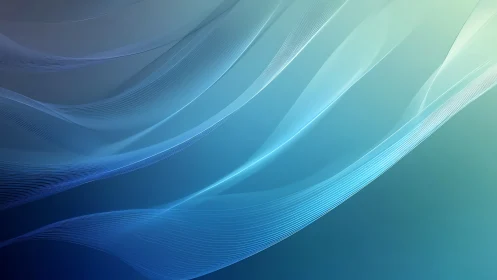 Gradient wavefront interference with translucent light bands.