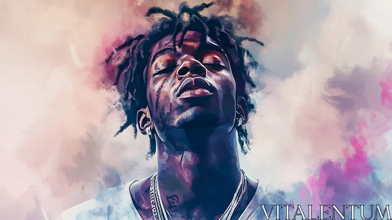 Cloud-kissed portrait of a dream-drenched urban crooner.