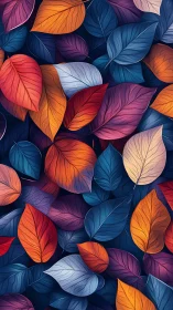 Leaves trade secrets in a twilight symphony of color