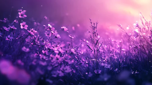 Twilight Garden of Luminescent Dreams.