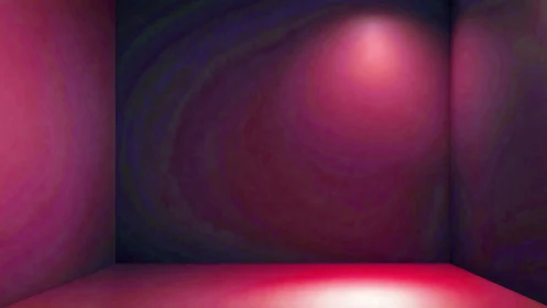 Soft neon corner where quiet light and color mingle.