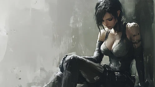 War-torn heroine folds into quiet shadows after battle