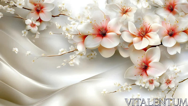 Three-Dimensional Botanical Composition with Hybrid Floral Architecture.