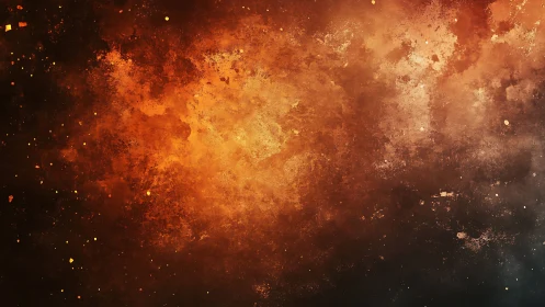 Fiery Cosmic Explosion of Warm Light and Energy