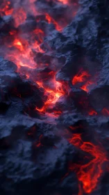 Molten Lava Flow Reveals Earth's Fiery Energy