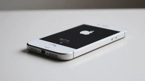 iPhone 5S White - Product Photography Shot.