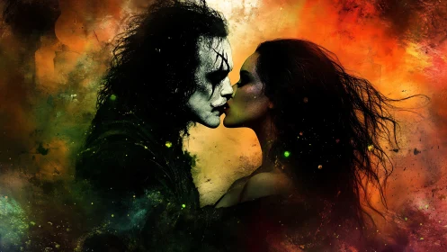 Two Souls Connected Through Fire and Light.