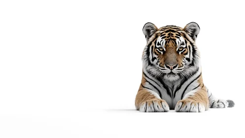 Front-facing digital tiger render occupies right frame space