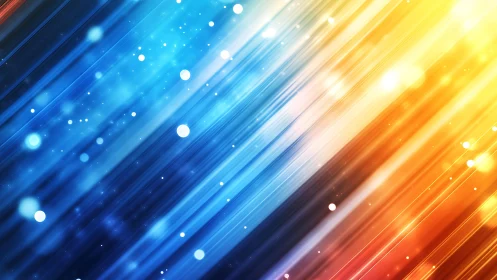Vibrant diagonal light streaks abstract background, digital style.