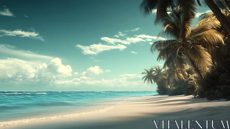 Tropical Paradise Awaits on a Dreamy Shoreline.