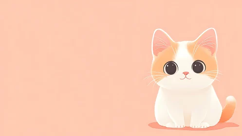 Meet This Adorable Orange and White Kitten Friend.