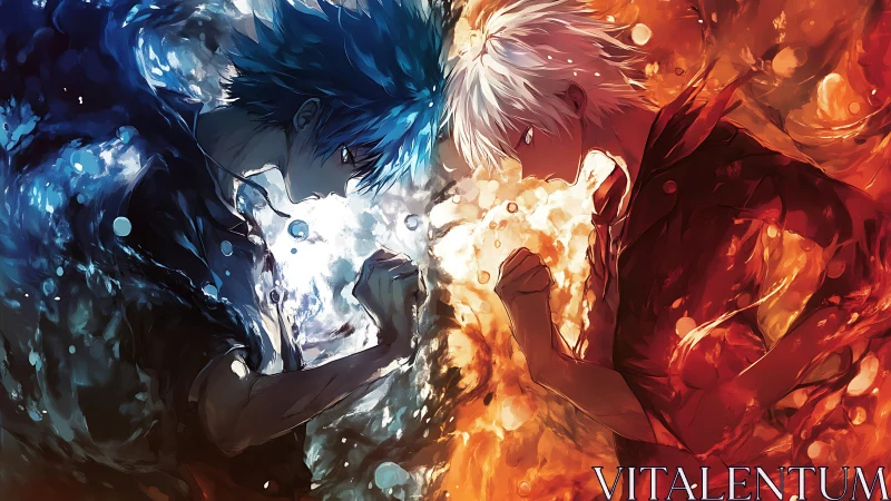 Elemental rivals collide in a storm of water and fire.