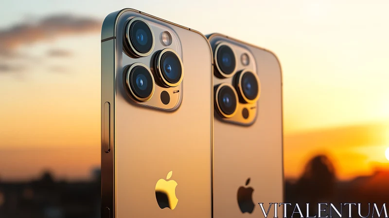 Twin Titanium Sentries Capture Golden Hour in Synchronized Lens Array