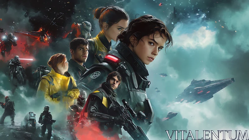 Rebel faces ignite a storm of starships and rising hope