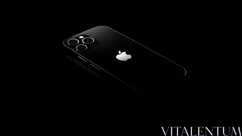 iPhone 12 Pro Midnight Smartphone with Triple Lens Camera Array.