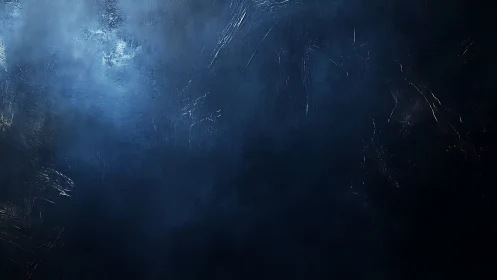 Nocturnal atmospheric gradient with textured spectral scratches.