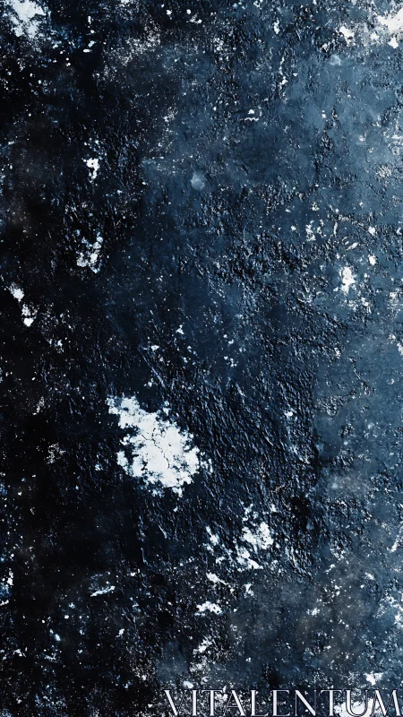 Dark textured abstract surface with white weathered specks.