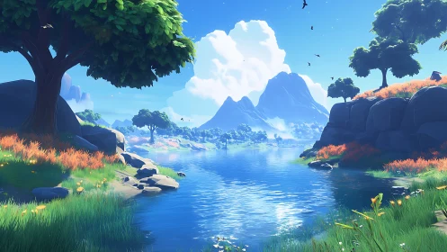 Where Mountains Breathe and Rivers Dream Awake