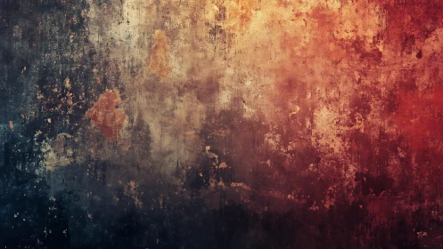 Grungy textured wall background in warm vintage colors.