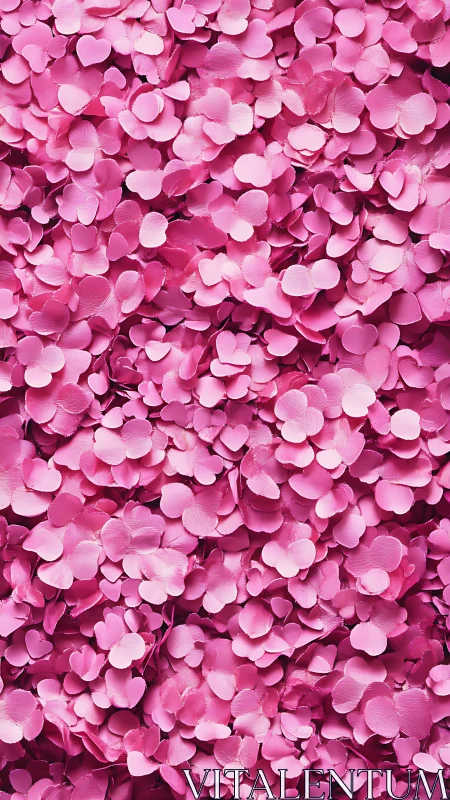 Hydrangea Petals Dense: Chromatic Floral Composition.