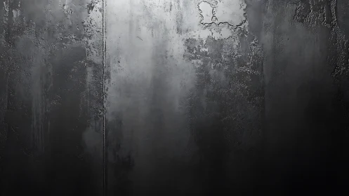 Weathered dark concrete wall surface shows rough texture.