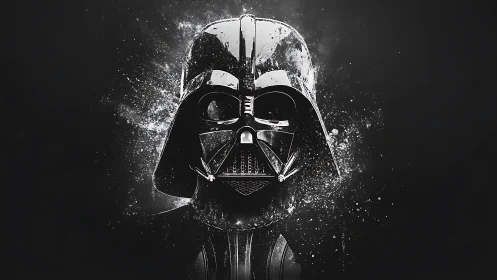 Galactic warlord materializes in shattering star-dust shadow.